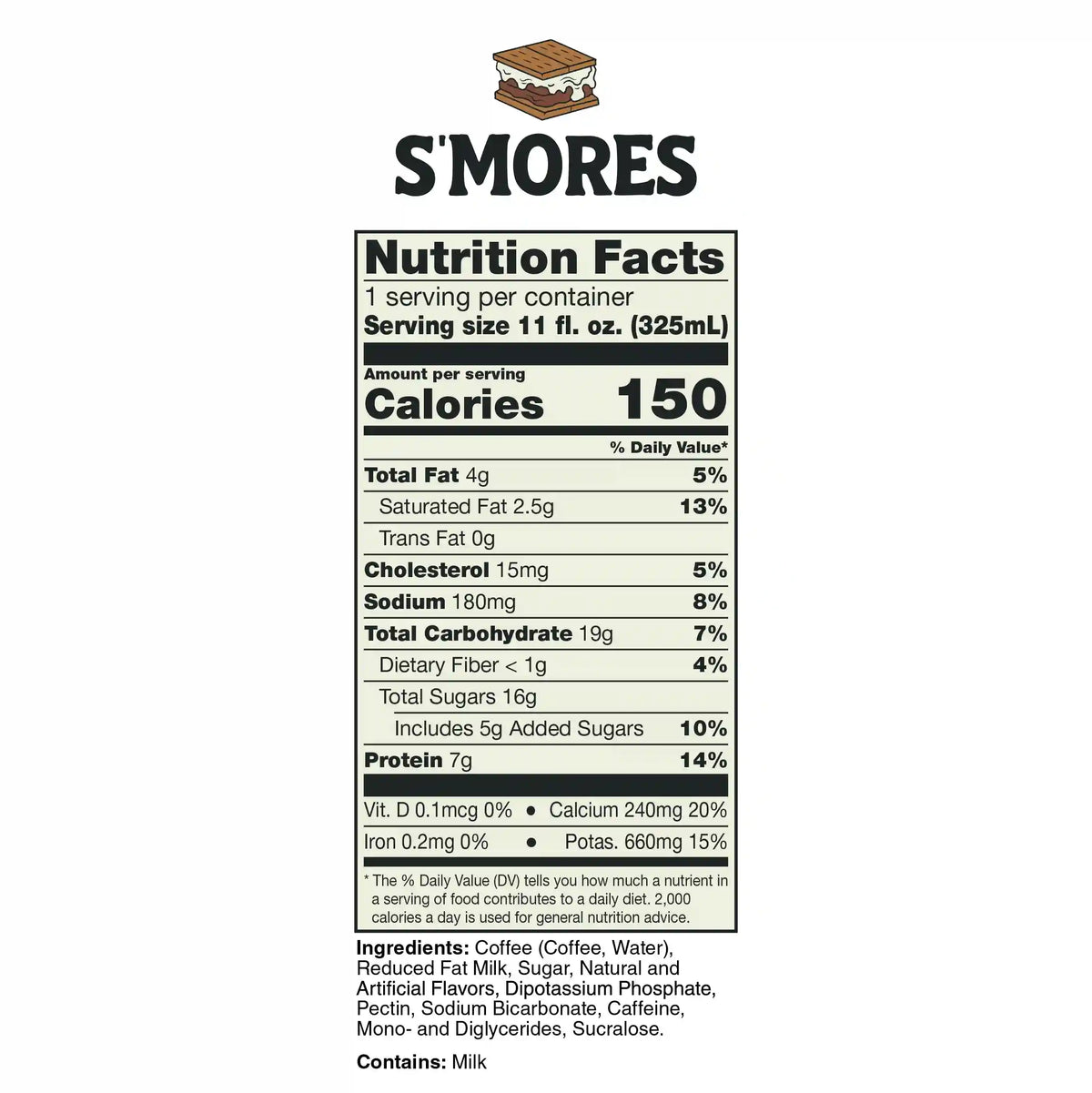 S'mores Latte | 12-Pack