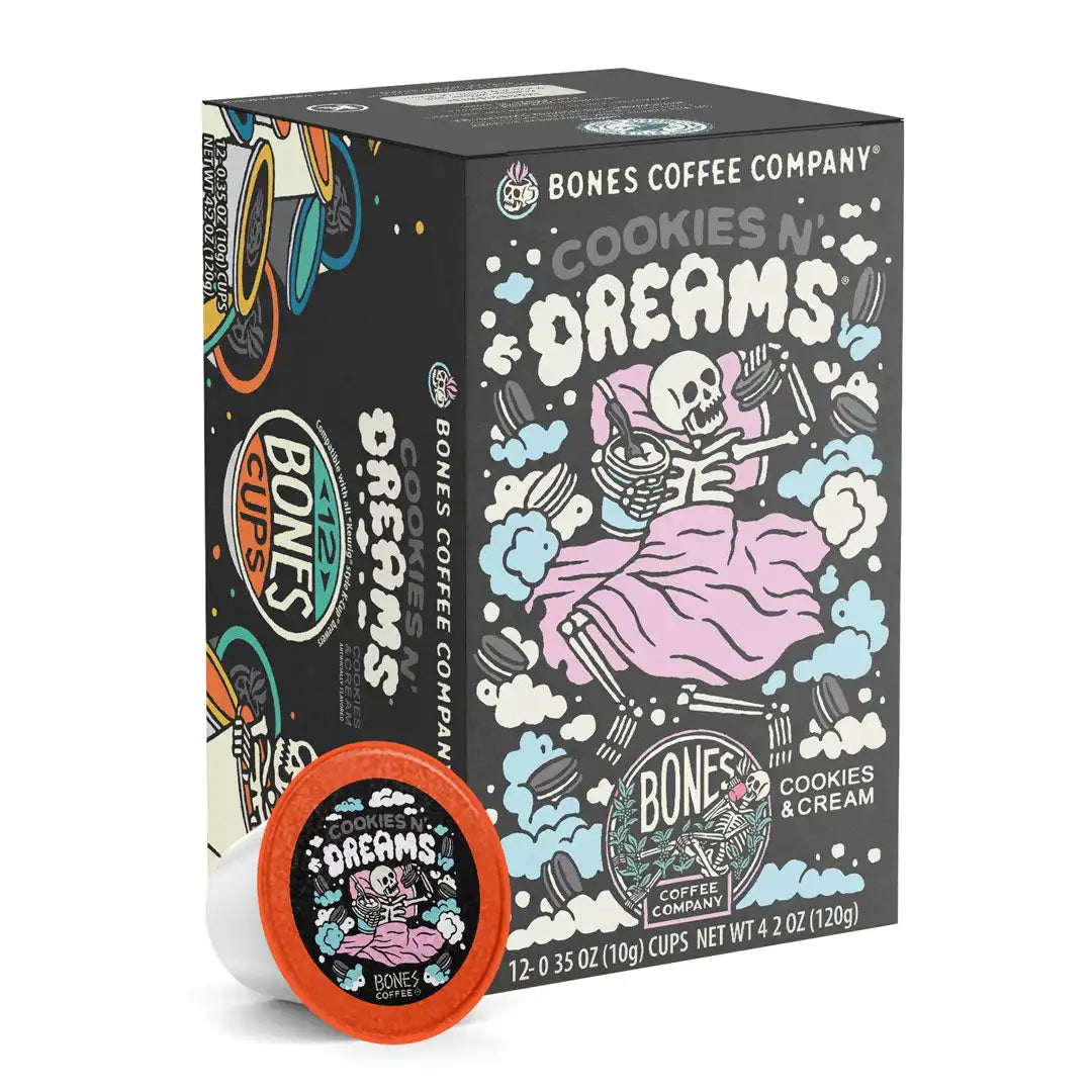 Cookies N' Dreams Bones Cups - 12 Count