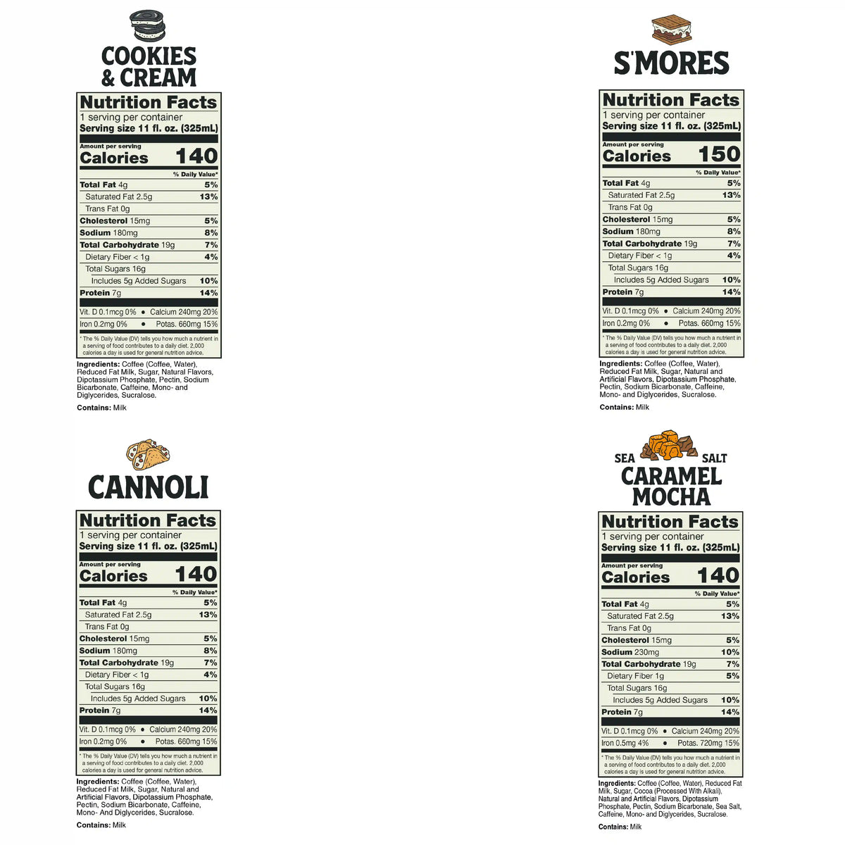 Latte Lineup Variety Pack 3.0