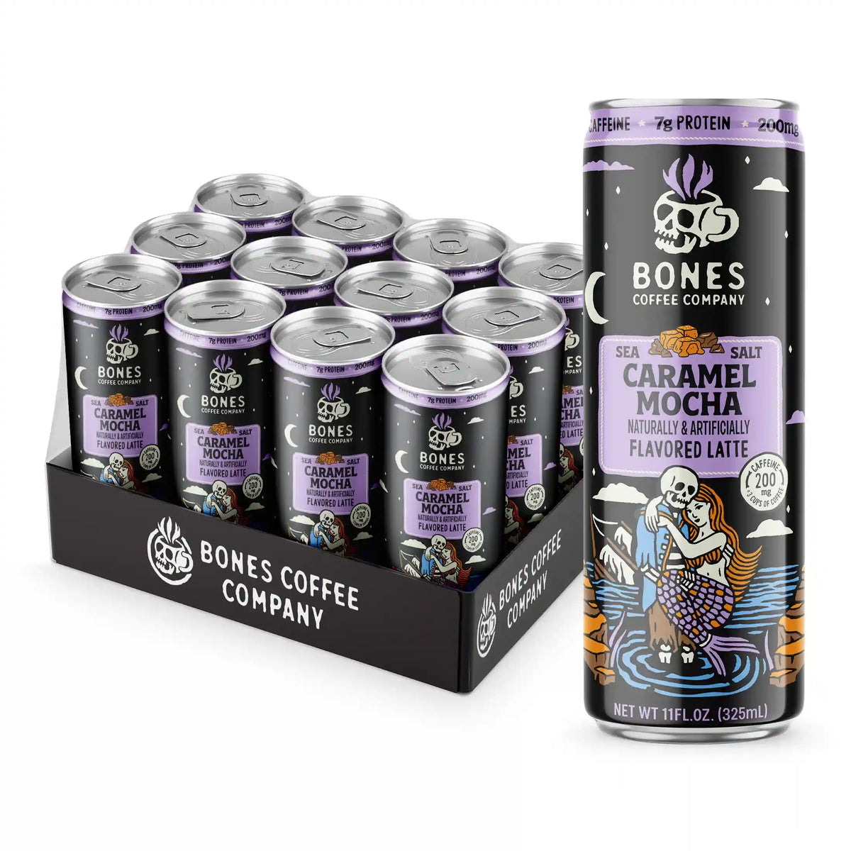 Sea Salted Caramel Mocha Latte | 12-Pack
